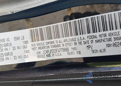 2015 Jeep Cherokee Limited z USA, uszkodzony, nr VIN 1C4PJMDS3FW779088